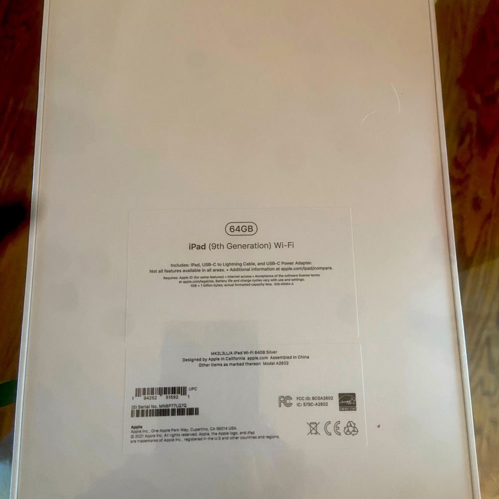 Apple IPad 9th generation with 64gb